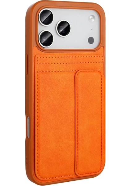 Apple iPhone 17 Pro Kılıf Pu Deri Kartlıklı Redclick Sevilla Kapak fiyatları