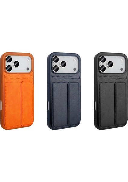 Apple iPhone 17 Pro Kılıf Pu Deri Kartlıklı Redclick Sevilla Kapak fırsatları