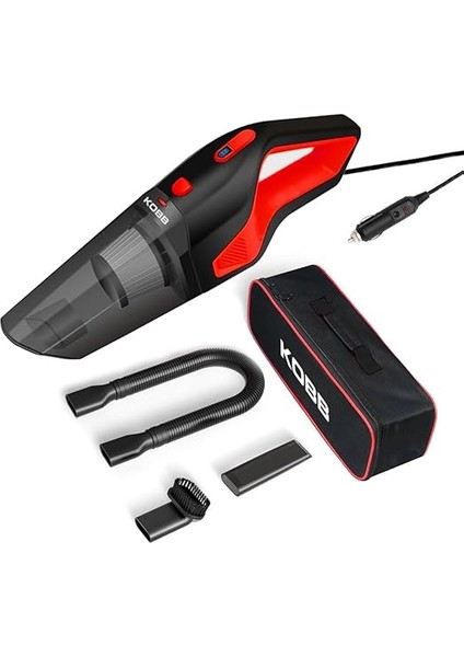 KBV12 12VOLT/120WATT Araç Süpürgesi + 5 Parça Aksesuar Seti + Taşıma Çantası fiyatları