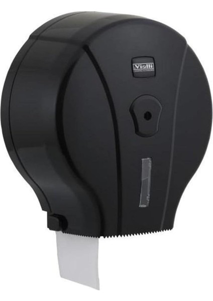 Mini Jumbo Wc Tuvalet Kağıdı Dispenseri Aparatı Siyah MJ1B