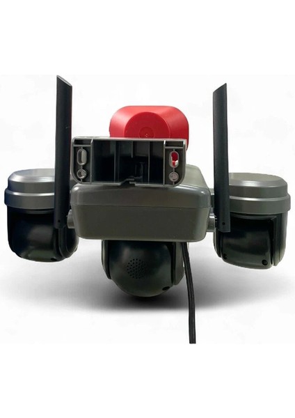 S308 128GB 3 Kameralı 6MP 4K UltraHD Wifi Kamera Siren Gece Görüş fırsatları