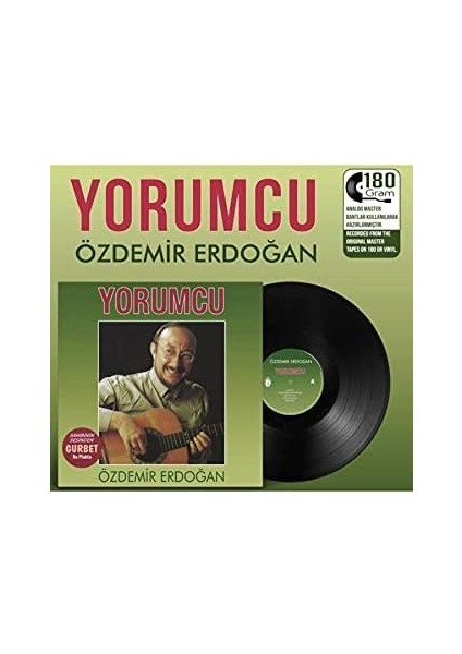 Özdemir Erdoğan / Yorumcu - Gurbet (Analog Kayıt) 33 Devir Lp Plak fiyatları