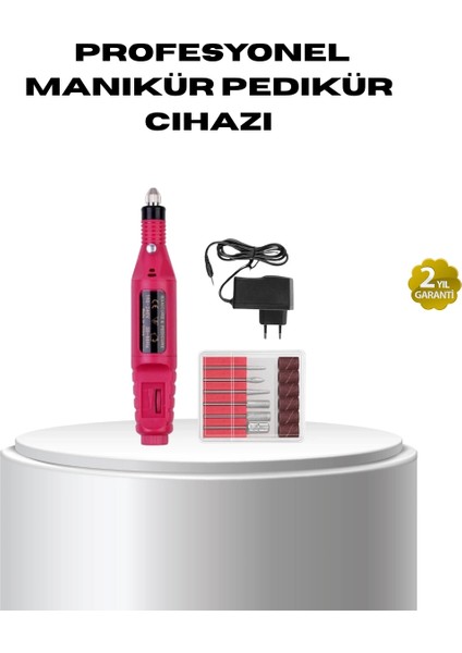 Buğz Profesyonel Tırnak Matkap Makinesi – USB Şarjlı, Ayarlanabilir Hız, Düşük Titreşimli ve Sessiz Çalışma