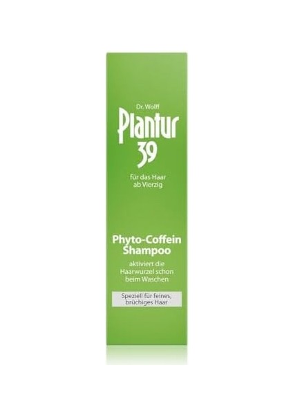 Plantur 39 Phyto-Caffeine-Şampuanı "özellikle Ince ve Köprü Saçları Için, Menopoza Saç Dökülmeden Önce Önleme Için Bakım Şampuanı - 1 x 250 ml fiyatları