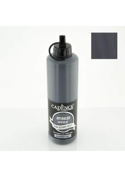 Hybrid Multisurface Akrilik Boya 500 Ml. H-091 Antrasit Siyah