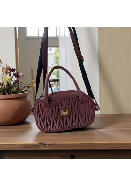 Embro Desenli Kadın El Omuz Çanta