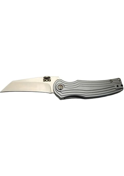 Sog Pinkerton 0689 Gri Kamp Çakı 18CM - Yarı Otomatik, Kemerlikli, Kutulu