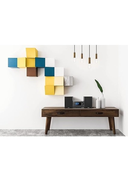 M-7000S-B Mikro Stereo Sistemi, Siyah, Bluetooth, Usb, CD ve Radyo Dab+ Veya Fm ile fiyatları
