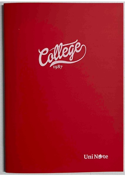 Çınar A5 60 Yaprak Çizgili Pp Kapak Dikişli Defter Kırmızı