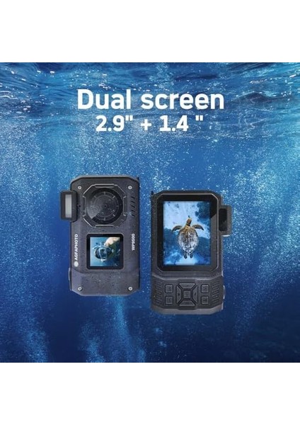 WP9500 - Su Geçirmez Kamera, 7 M Su Geçirmez, 24 Mp, Zoom 18X, 4K Video, 2,9 Inç / 1,4 Inç Çift Ekran - Siyah fiyatları