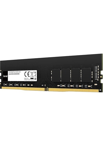 16GB Dram, Ddr4 3200 Mhz Udımm Günlük Kullanıcılar Için Masaüstü Bellek, Performans Artışı (LD4AU016G-B3200GSST) fiyatları