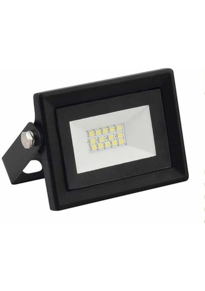 10 Watt LED Projektör (Tüm Renkler) IP66 Su ve Toz Geçirmez (Mavi)