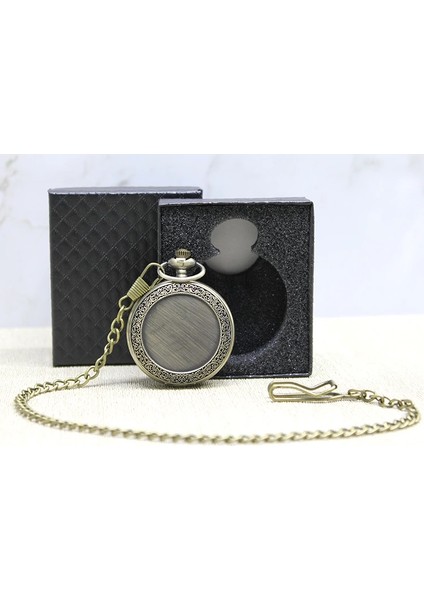 Özel Kutulu Baskıya Uygun Antik Köstekli Saat