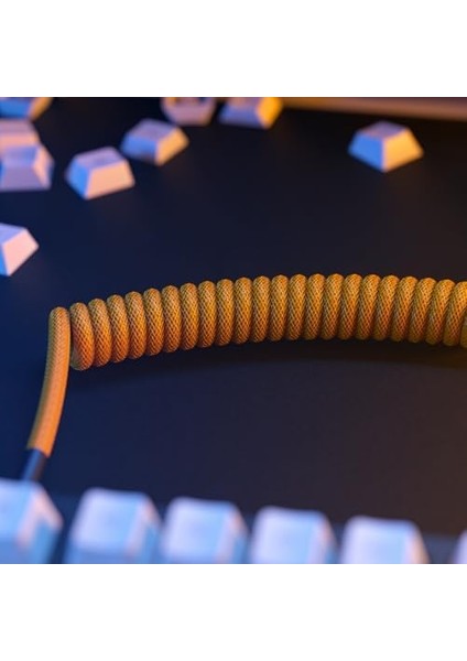 Keyboard – USB C Artisan Braided For Mechanical Gaming Keyboard - Custom Keyboard ( ) modelleri