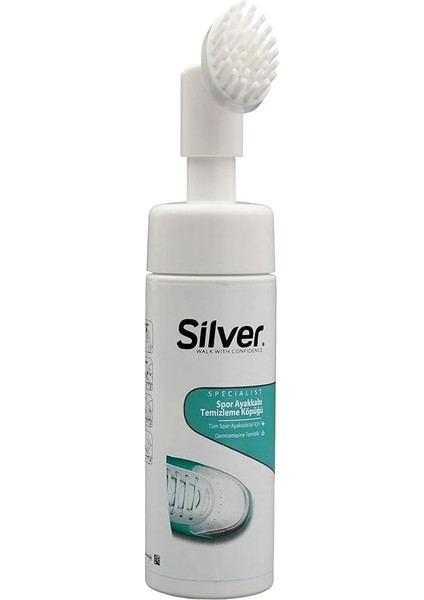 Fırçalı Spor Ayakkabı Bakım Temizleme Köpüğü Güçlendirilmiş Formül 150 ml