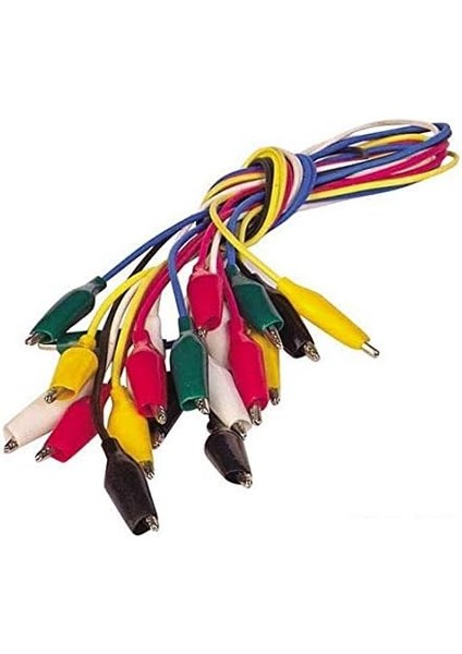 Krokodil Kablo 10 Adet Heryere Lazim