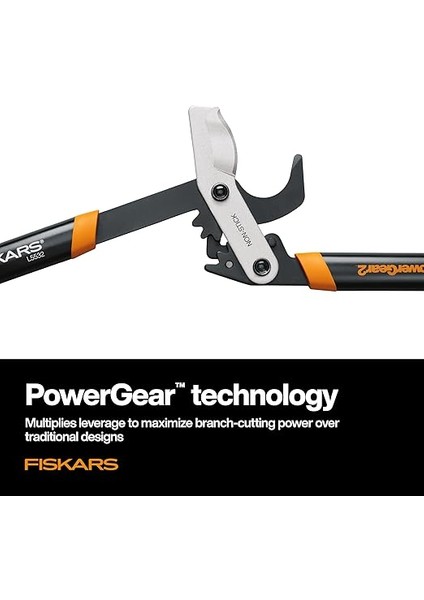 32 Inç Powergear2 Çelik Bıçak Bahçe Bypass Lopper ve Ağaç Düzeltici - 2 Inç Çapa Kadar Dallar Için Keskin Hassas Öğütülmüş Çelik Bıçak Ağacı Kesici Bıçak modelleri