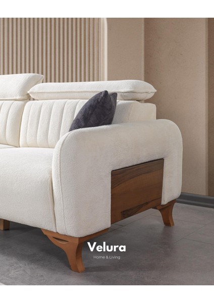 Azra Üçlü Kanepe & 3'lü Koltuk - Lacivert indirimleri