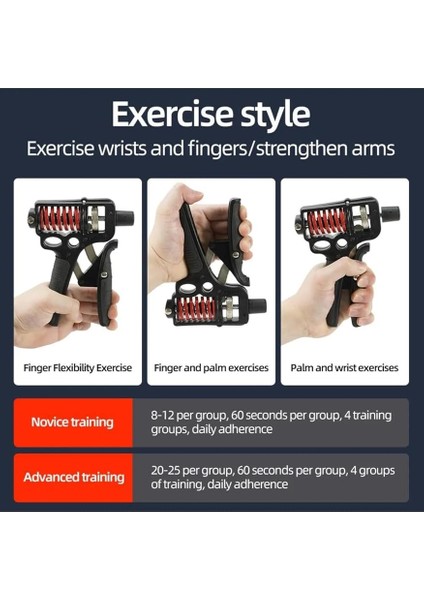 5-165KG Sayaçlı Ayarlanabilir El & Bilek Güçlendirici – Profesyonel Kol ve Kavrama Egzersiz Aleti indirimleri