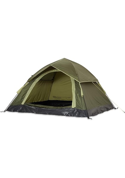 Camping Zelt | Leichtes Pop Up Wurfzelt | 2-3 Personen Kuppelzelt | Trekking & Festival Igluzelt | Sekundenzelt Wasserdicht 210X190X110CM | Wind- & Sonnenschutz | Mit 1 & 2 Eingngen