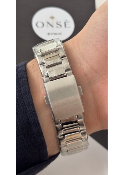 Eşref Tek Model Coliseum Çelik Saat Aktif Takvim Su Gçmz modelleri