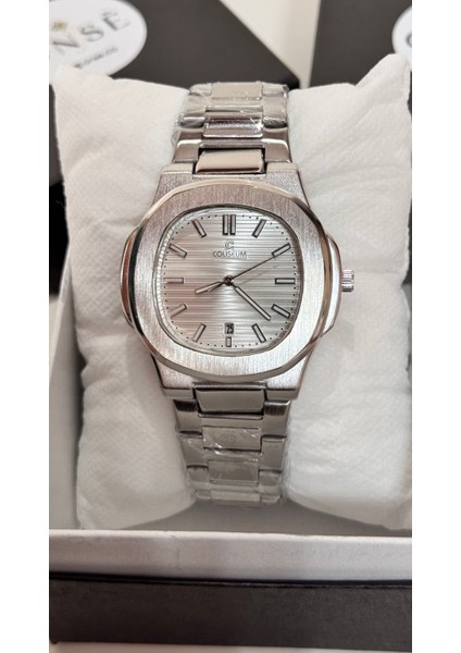 Eşref Tek Model Coliseum Çelik Saat Aktif Takvim Su Gçmz indirimleri