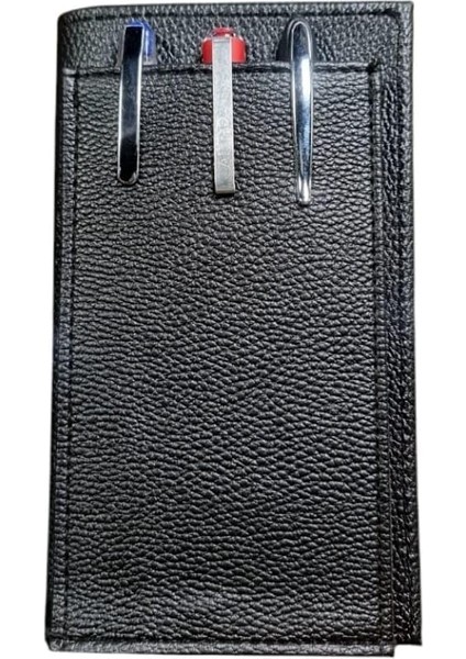 Not Defteri Cüzdan, Cep Telefonu Bölmeli - Suni Deri -9,5 cm x 17 cm