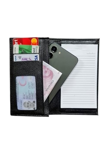 Not Defteri Cüzdan, Cep Telefonu Bölmeli - Suni Deri -9,5 cm x 17 cm fiyatları