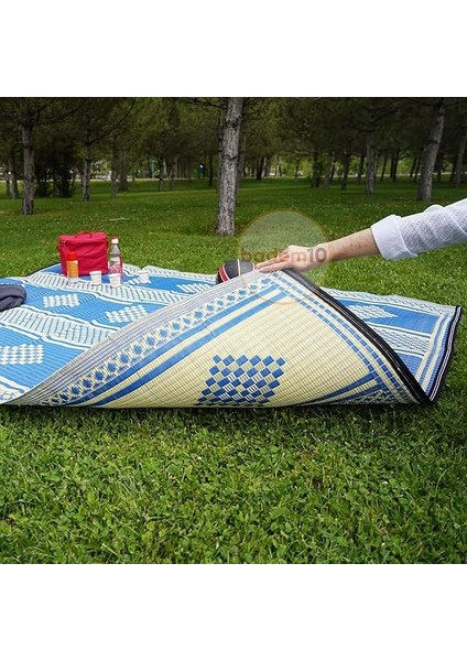 Hasır Halı Kilim Piknik Cami Park Plaj Bahçe Balkon Teras Kamp Outdoor Karavan 140 x 230 cm fiyatları