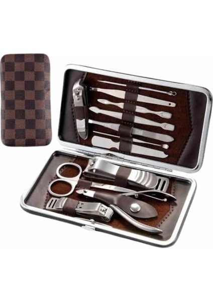 Tırnak Bakımı Tırnak Makası Profesyonel 12 Parça El Ayak Manikür Pedikür Seti modelleri