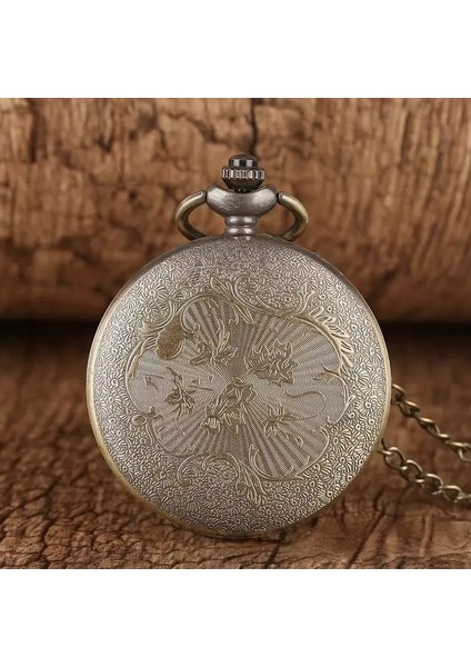 Kişiye Özel Çapa Kabartmalı Büyük Boy Köstekli Saat fiyatları