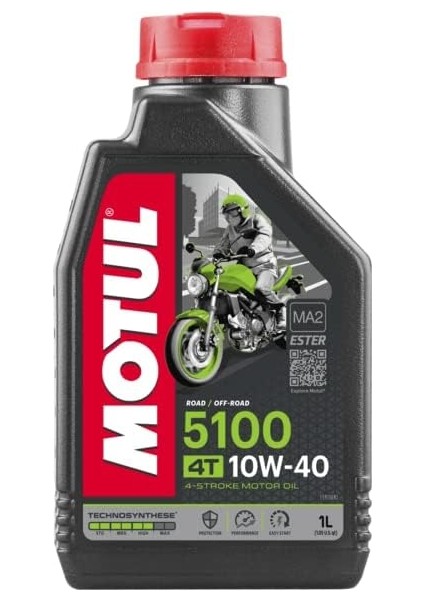 5100 10W-40 4t 1 Lt Motosiklet Yağı