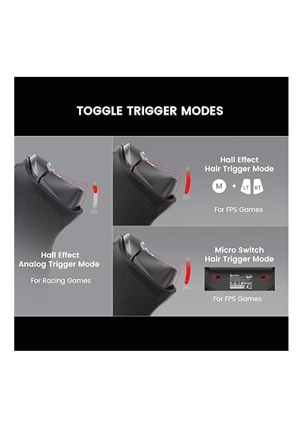 Tarantula Pro Kablosuz Çoklu Platform Denetleyici ve Hızlı Şarj Yuvası Paketi, Switch/switch 2 (6 Eksenli Gyro ve Nfc), Pc, Android ve Ios Için – Kaydırmaz Tmr Çubukları fırsatları