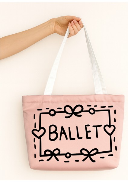 Ballet Amour Tasarım Mat Saten Çanta