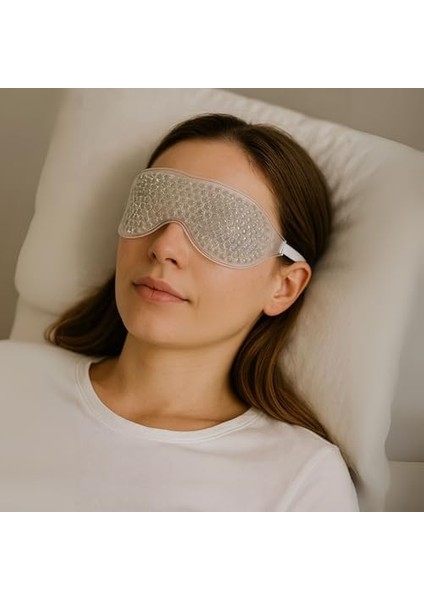 Stopever Diamond Touch Göz Maskesi - 2'li Paket | Soğuk & Sıcak Kullanıma Uygun