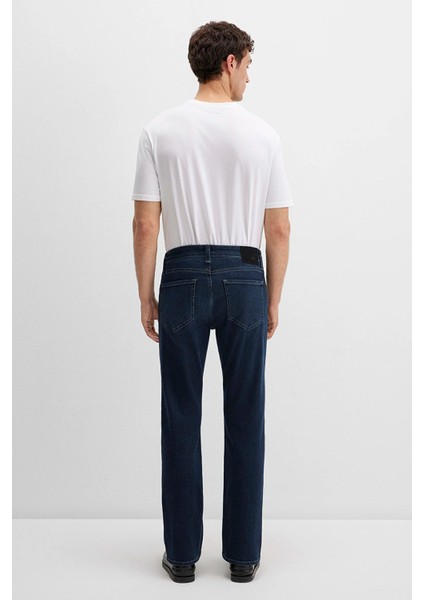 Erkek Hunter Lux Black Puslu Koyu Mavi Jean Pantolon 0020290825 fırsatları