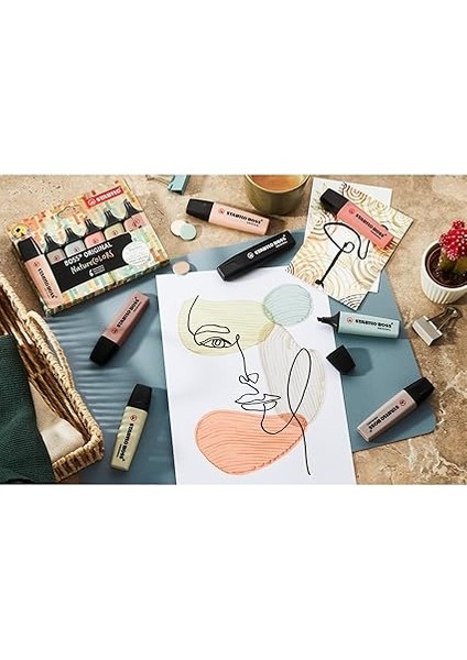 Boss Naturecolors - Fosforlu Kalem - Çamur Yeşili modelleri