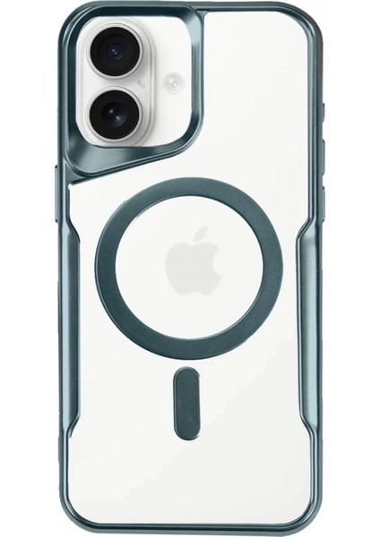 iPhone 16 Kılıf Boyi Magsafe Silikon Kapak Uaz (K95)