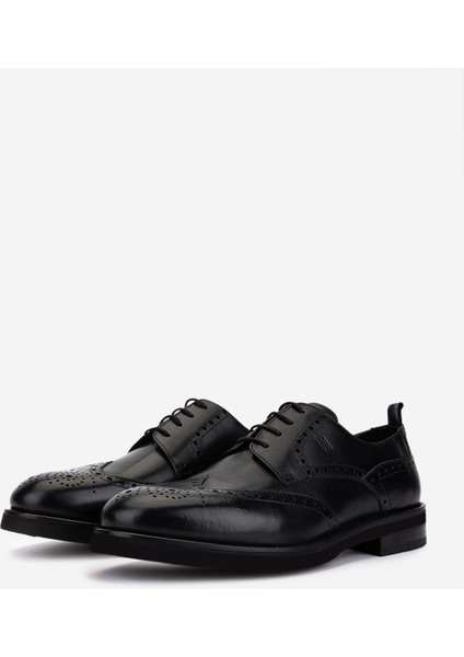 Erkek Hakiki Deri Siyah Klasik Ayakkabı 1157 40-119 Erk Ayk SK25-26 Sıyah indirimleri
