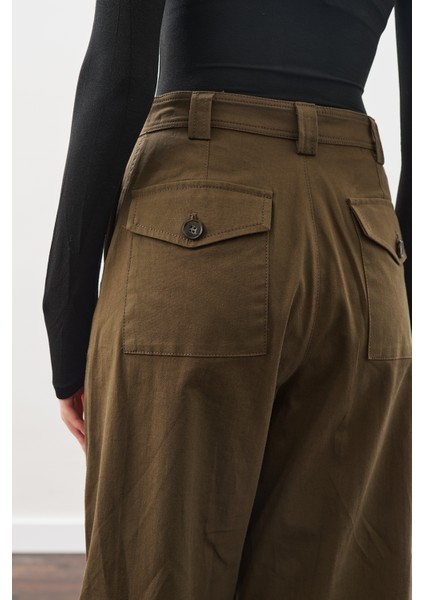 Barrel Pantolon Haki