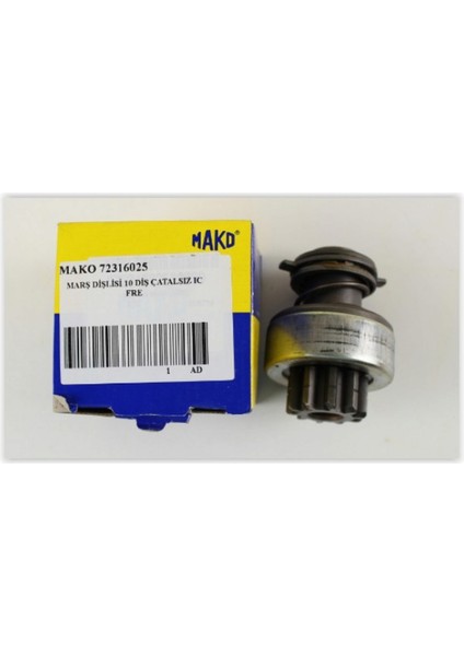 Xmpdby x Marş Dişlisi 10 Diş Çatalsiz Ic Freze TM30