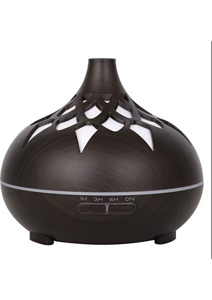 Sonx Aroma Difüzör Gece Işığı 7 LED Desenli Nemlendirici Kumandalı Buhar Makinesi 550 ml modelleri