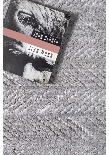 Yalın Modern Dokuma Halı Kaymaz Tabanlı Yıkanabilir Salon ve Oturma Odası Halısı 5577 Gri fiyatları