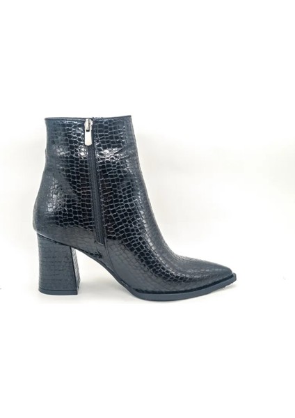 Zivara Kadın Kroko Bot Sivri Burun Modern ve Şık Tasarım modelleri