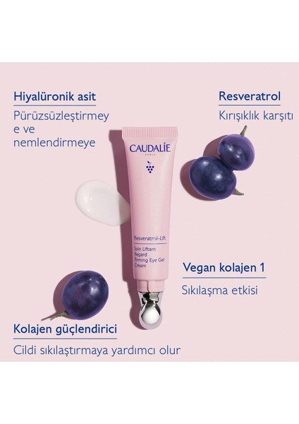 Caudelie Resveratrol Lift Firming Eye Gel Cream 15 ml modelleri