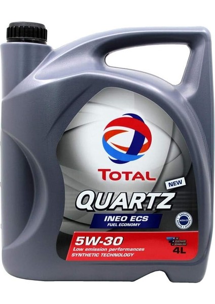 Quartz Ineo Ecs 5W/30 4 Lt Tam Sentetik Partiküllü Motor Yağı