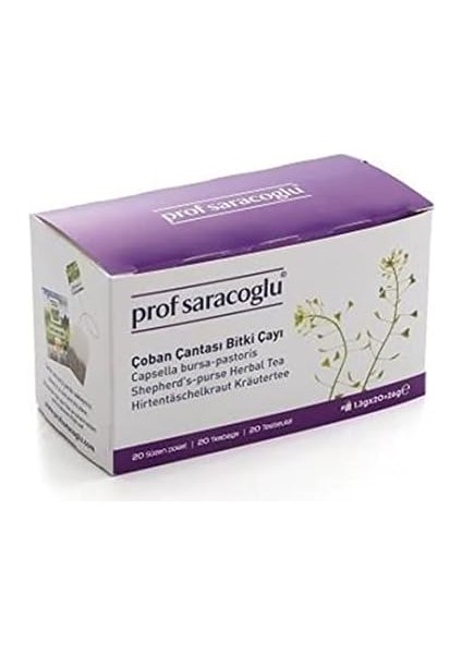 Prof Saracoglu Çobançantası 20'li Bitki Çayı