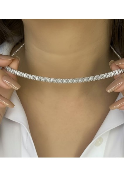 Su Yolu Zirkon Kolye