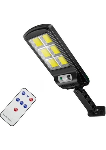 Solar Güneş Enerjili Bahçe LED Aydınlatma 120 LED Aydınlatma Uzaktan Kumandalı Hareket Sensörlü Gece Sensörlü LED Işık Bahçe LED Aydınlatması