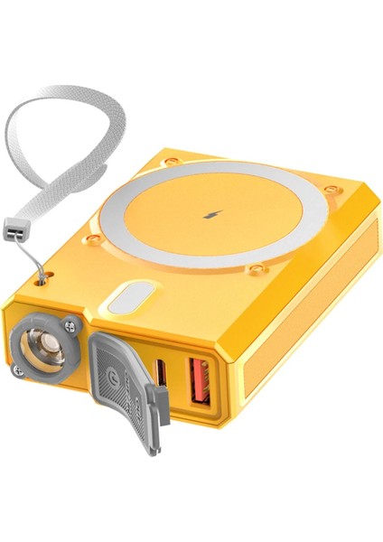 J38 10.000 Mah 20W Pd LED Işıklı - TURUNCU-(5796)